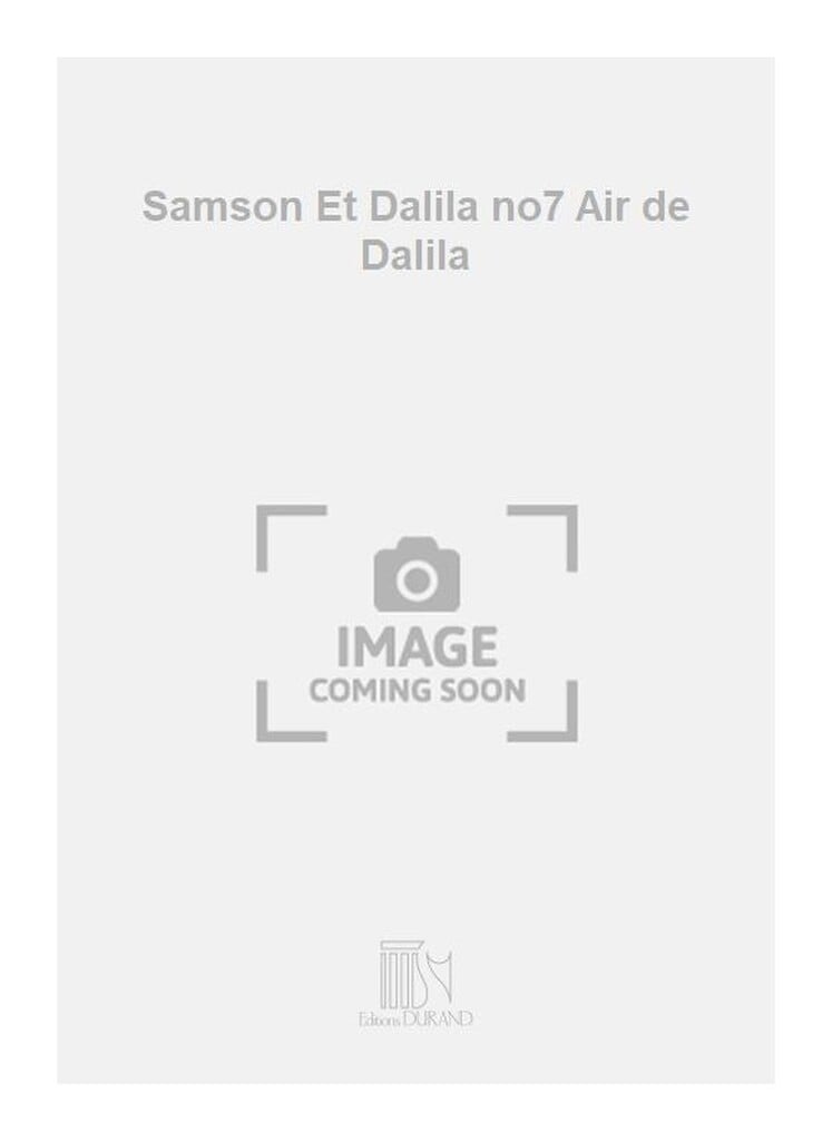 Samson Et Dalila N 7 Fr-All Mezzo Ton Original